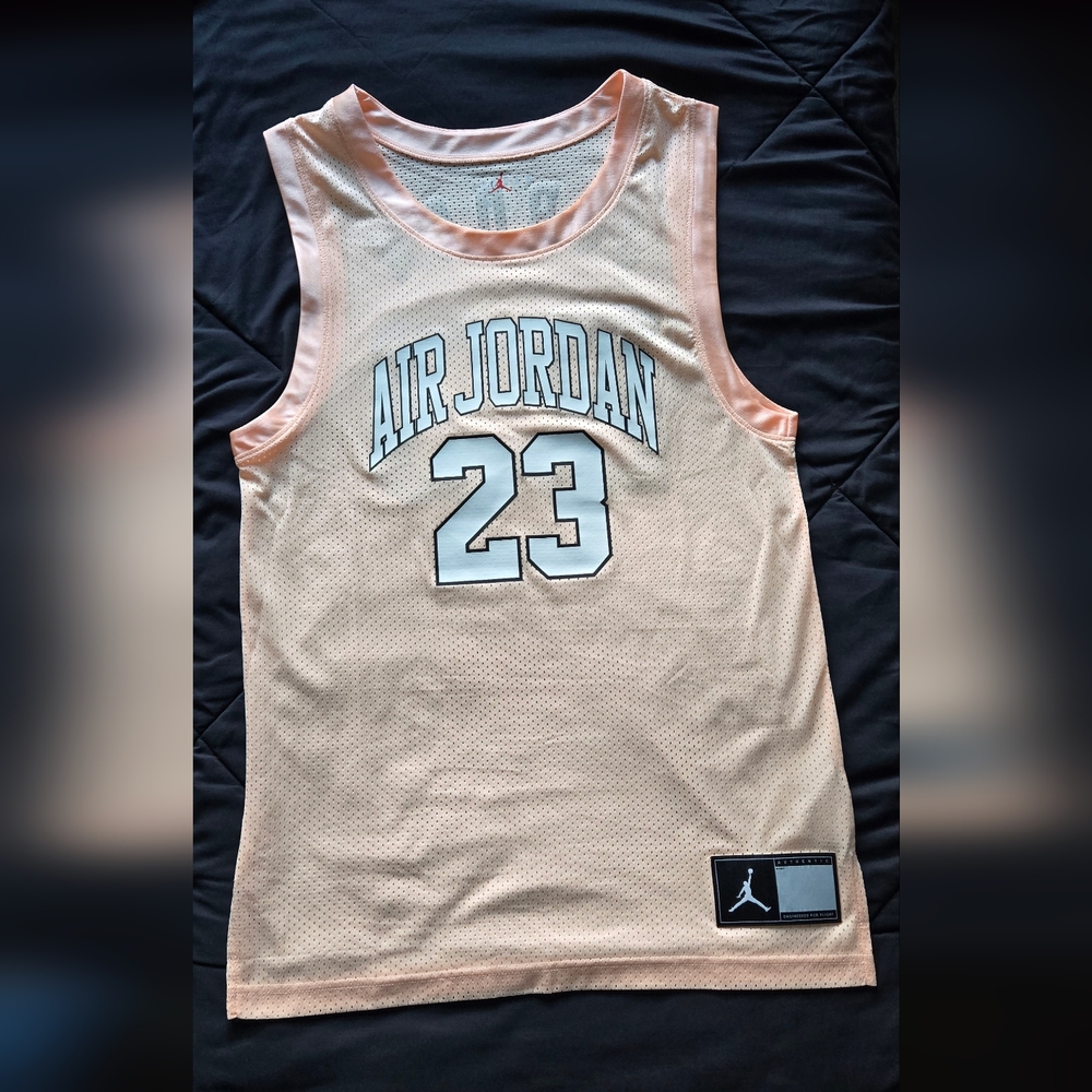 Nike Air Jordan Baby Pink Women’s Jersey. Y2K